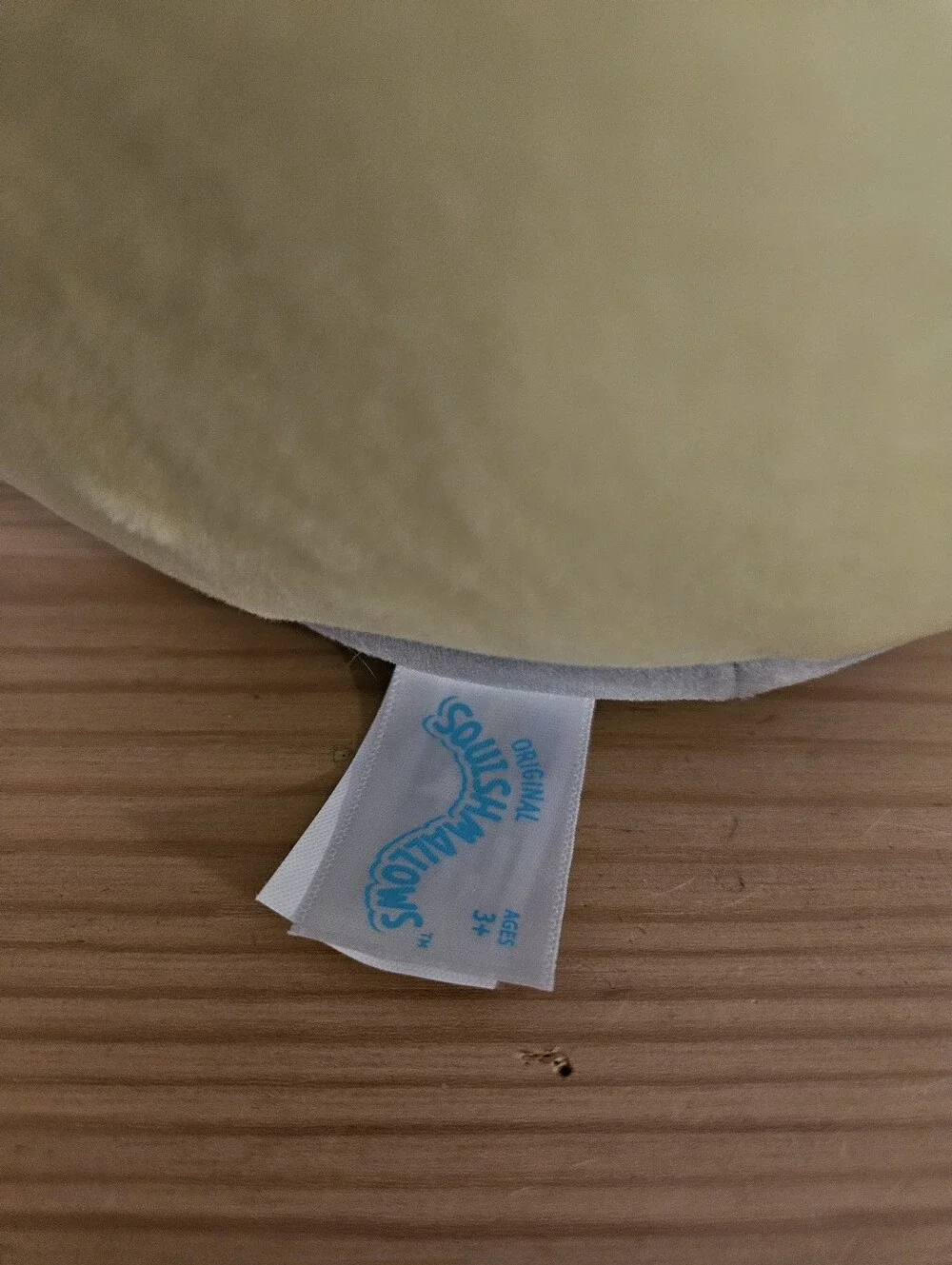 Squishmallows soft yellow